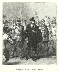 Charles I Taken to Prison