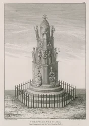 Cheapside cross as it appeared in 1606
