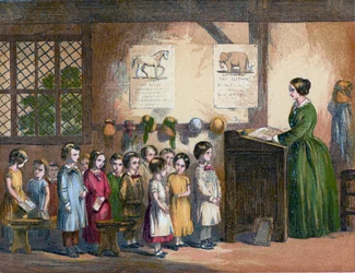 Children Seeking a Blessing