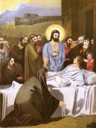 Christ and widow of Nain