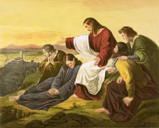 Christ Prophesying Over Jerusalem