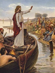 Christ Teaching by the Seaside