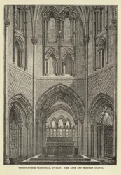 Christchurch Cathedral, Dublin, the Apse and Eastern Chapel