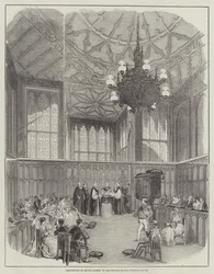 Christening of Prince Alfred, in the Private Chapel, Windsor Castle