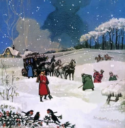 Christmas scene