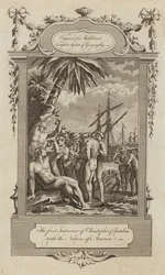 Christopher Columbus with the Natives