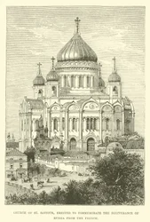 Church of St. Saviour, Erected to Commemorate the Deliverance of Russia from the French