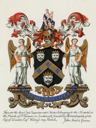 Coat of Arms of the Hospital in the Parish of St Thomas, Southwark