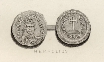 Coin from the time of Heraclius