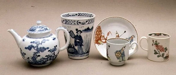 Collection of Liverpool porcelain