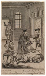 Colonel Blood and His Companions Stealing the Crown Jewels