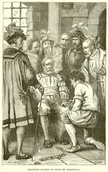 Columbus placed in Irons by Bobadilla