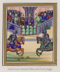 Combat Between Nicholas Clifford and a French Knight