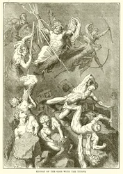 Combat of the Gods with the Titans