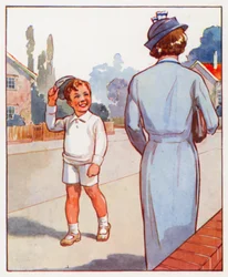 Commands: Take off your cap to the lady