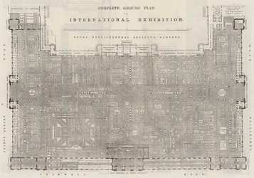 Complete Ground Plan of the International Exhibition