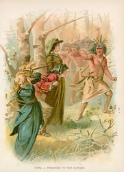 Cora, a Prisoner to the Hurons