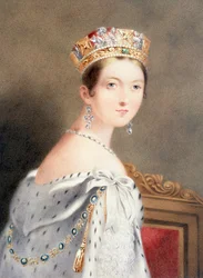 Coronation Portrait of Queen Victoria