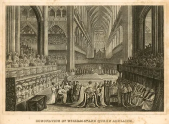 Coronation of King William IV and Queen Adelaide