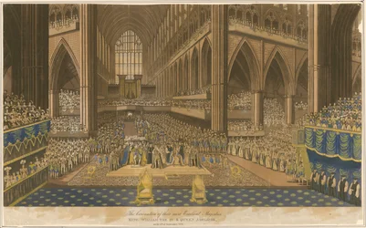 Coronation of King William IV and Queen Adelaide on 8 September 1831