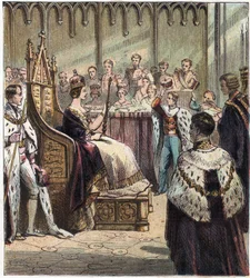 Coronation of Queen Victoria I of England, London, Westminster Abbey, June 28
