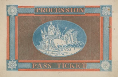 Coronation Procession Pass Ticket