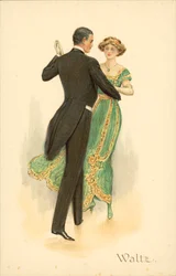 Couple Dancing the Waltz