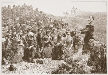 Covenanters Worshipping by the Banks of the Whitadder