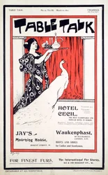 Cover of Table Talk Magazine, March 27 1897