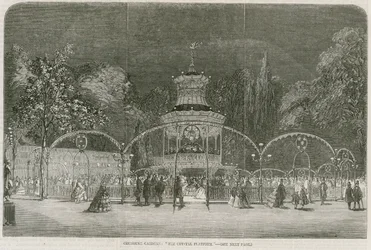 Cremorne Gardens, London: The Crystal Platform