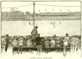 Cricket Match, Melbourne