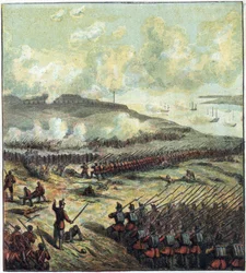 Crimean War (1853-1856): The Battle of Inkerman on 5/11/1854 Between Russia and the British, French and Turkish Coalition Which Won. The Battle of Inkerman