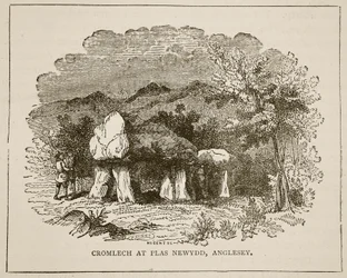 Cromlech at Plas Newydd, Anglesey