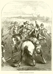 Cromwell Suppressing the Mutiny