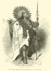 Crow Chief, from the Rocky Mountains, in gala dress