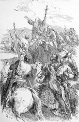 Crusaders coming in sight of Jerusalem, from 