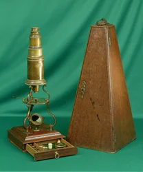 Culpeper Type Microscope, English, 18th century