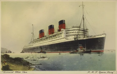Cunard White Star Line Liner RMS Queen Mary