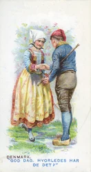 Customary Greeting in Denmark