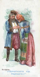 Customary Greeting in Russia