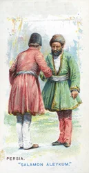 Customary Greeting in Persia