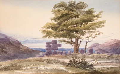 Cyclopean Remains near Kouvera in the Morea
