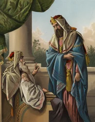 David Gives a Charge to Solomon