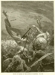 Death of Harold at the Battle of Hastings