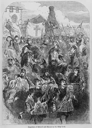 Departure of Edward I and Eleanor of Castile to the Holy Land