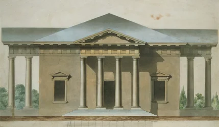 Design for a Tuscan Doric Garden Pavilion, c.1830
