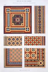 Designs from the Trade Catalogue of Maw & Sons Tile Pavements
