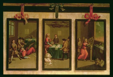 Detail of Panelling in the Dutch Parlour