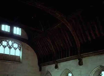 Detail of the Ceiling in the Baron