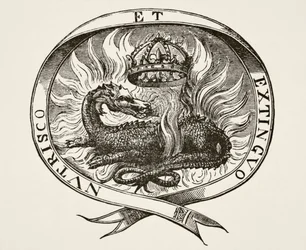 Device of Francois I, 1878